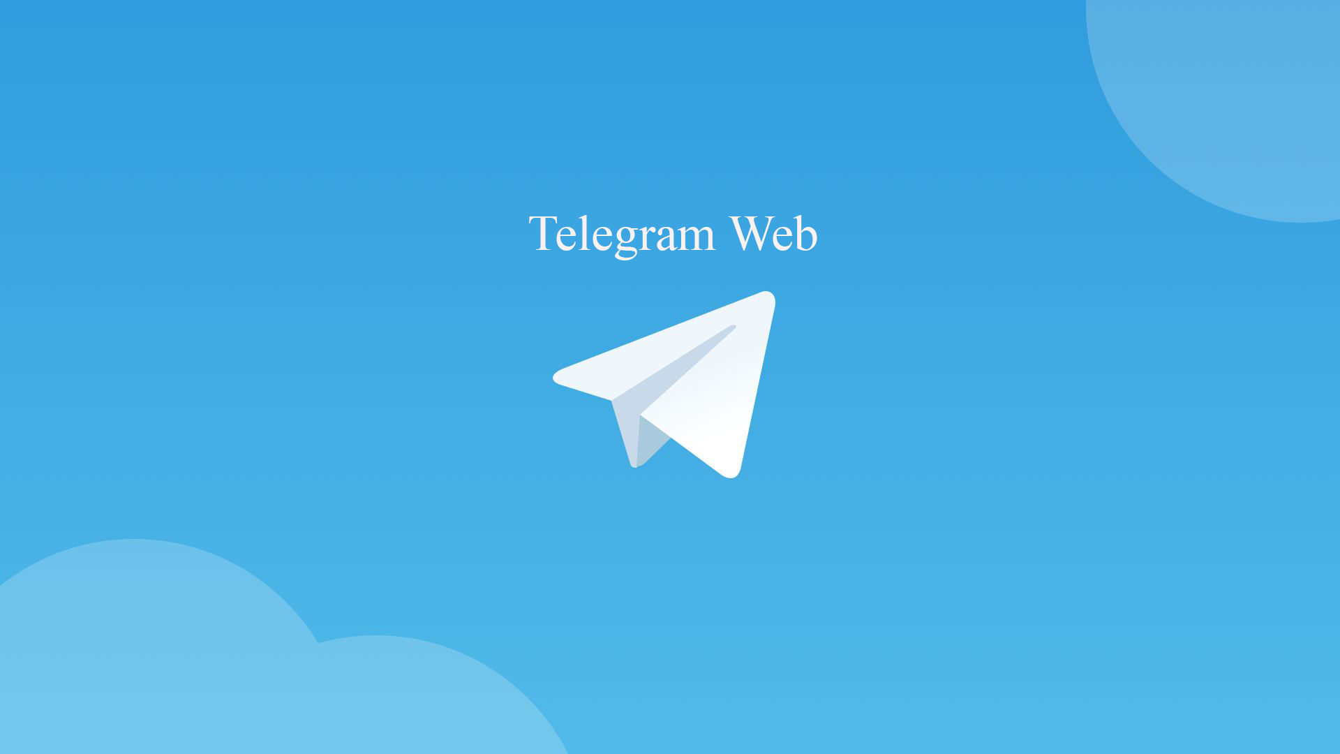 open telegram on web